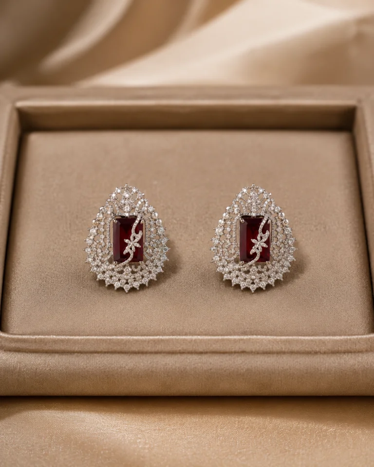 Ruby Royale Pendant Set - Image 4