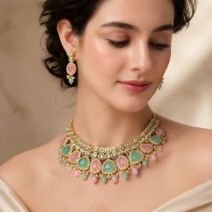 Pastel Royale Kundan Choker Set